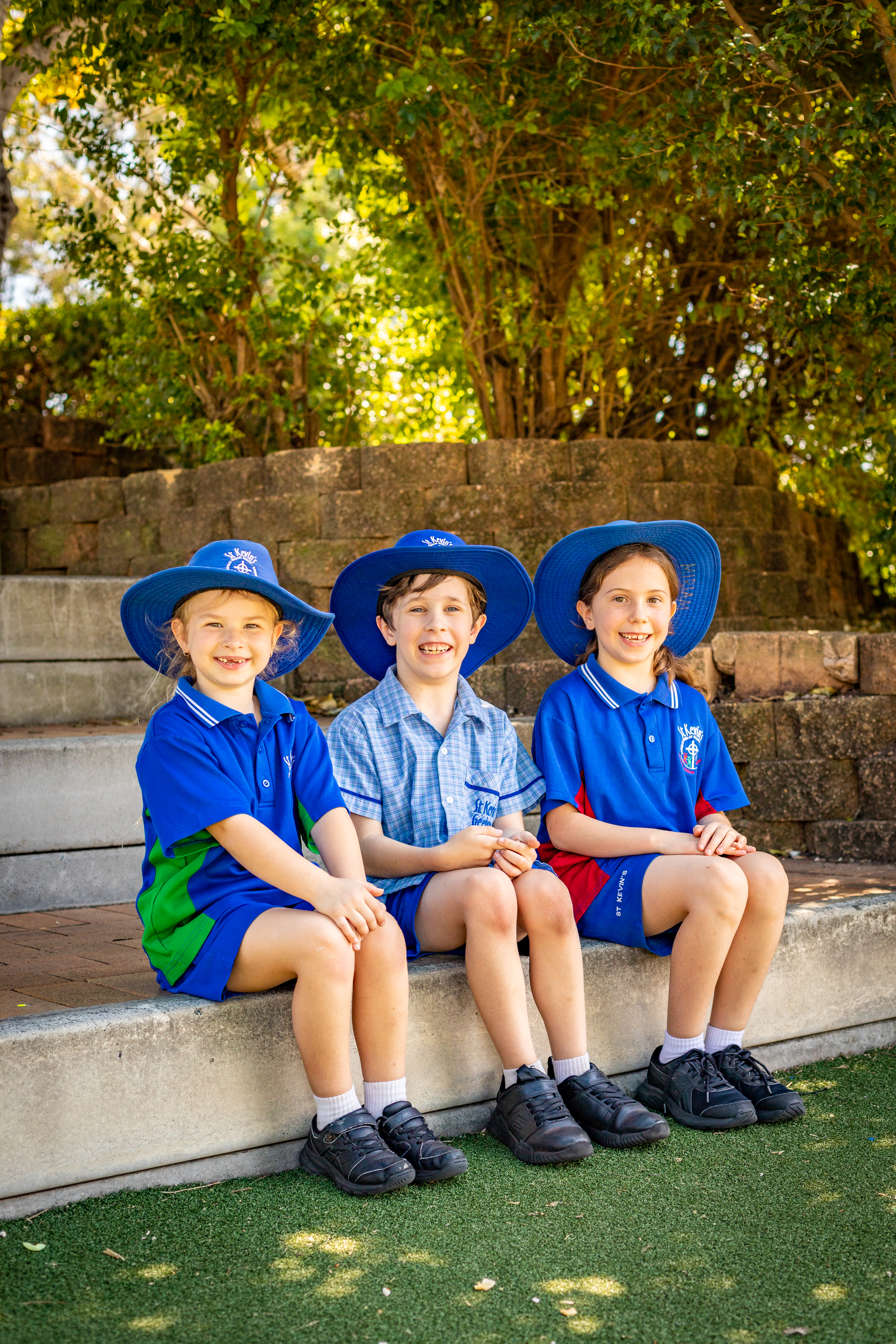 Students sitting 